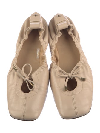 FRAME Leather Ballet Flats