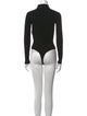 FRAME Mock Neck Long Sleeve Bodysuit