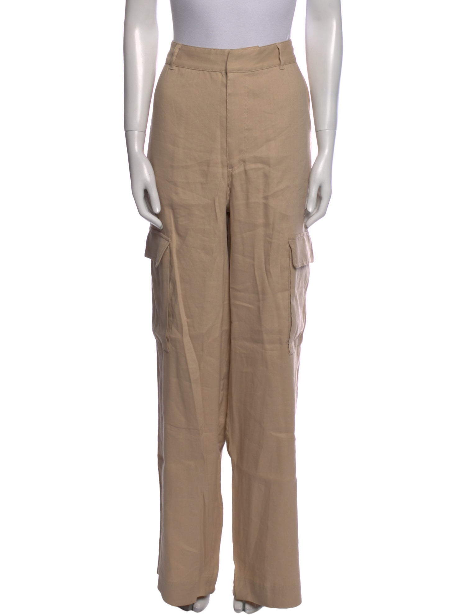 FRAME Linen Wide Leg Pants w/ Tags