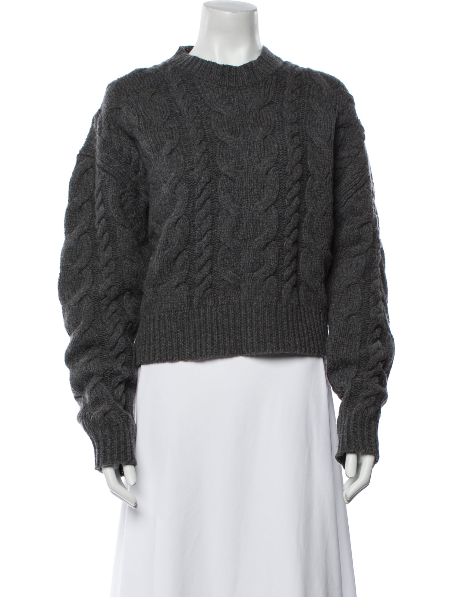 FRAME Merino Wool Mock Neck Sweater