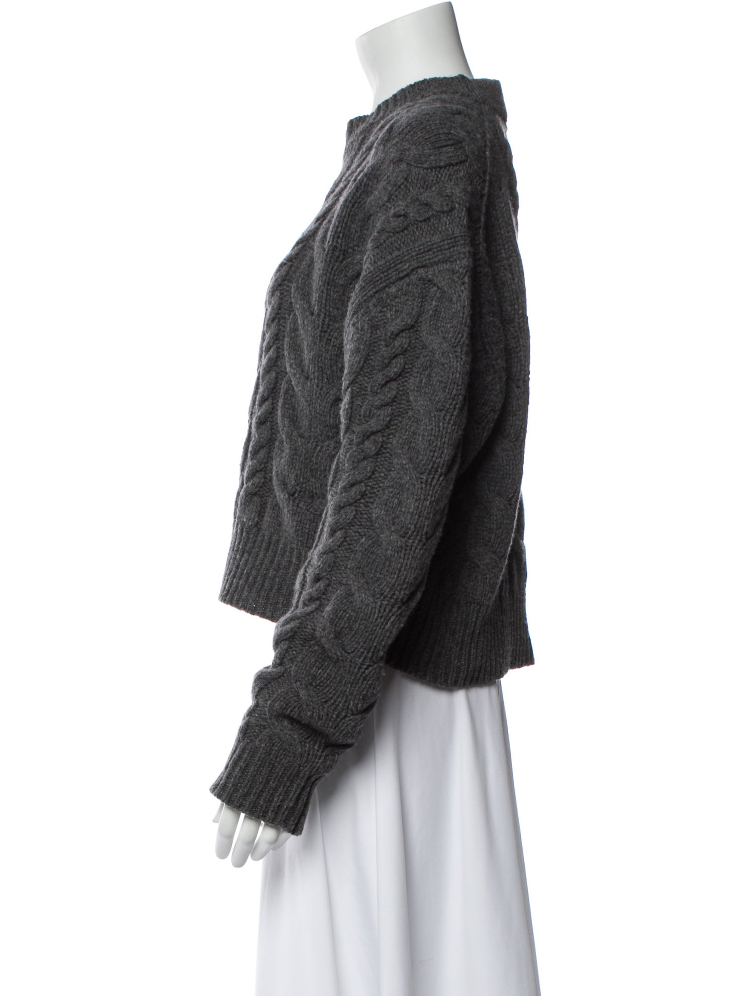 FRAME Merino Wool Mock Neck Sweater