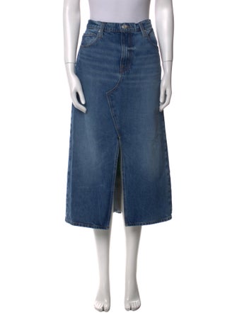 FRAME Midi Length Skirt