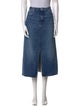 FRAME Midi Length Skirt