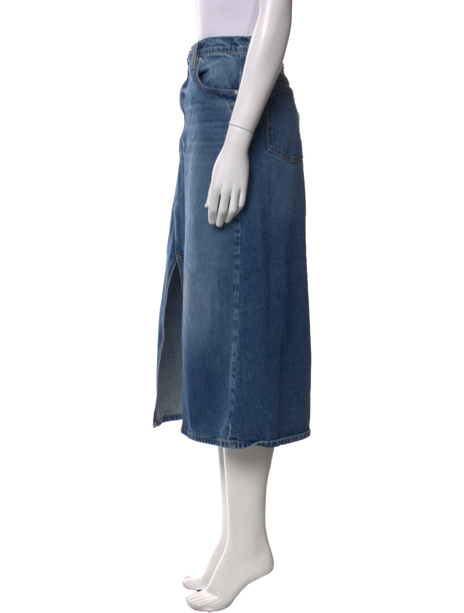 FRAME Midi Length Skirt