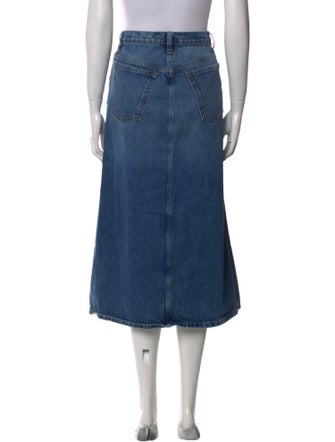 FRAME Midi Length Skirt