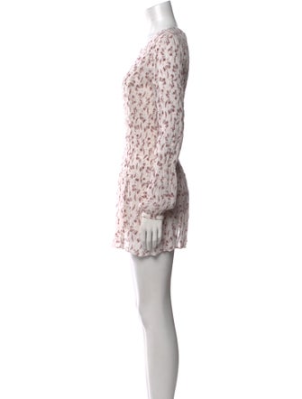 FRAME Printed Mini Dress