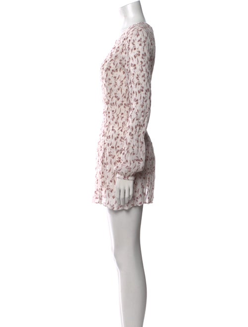 FRAME Printed Mini Dress