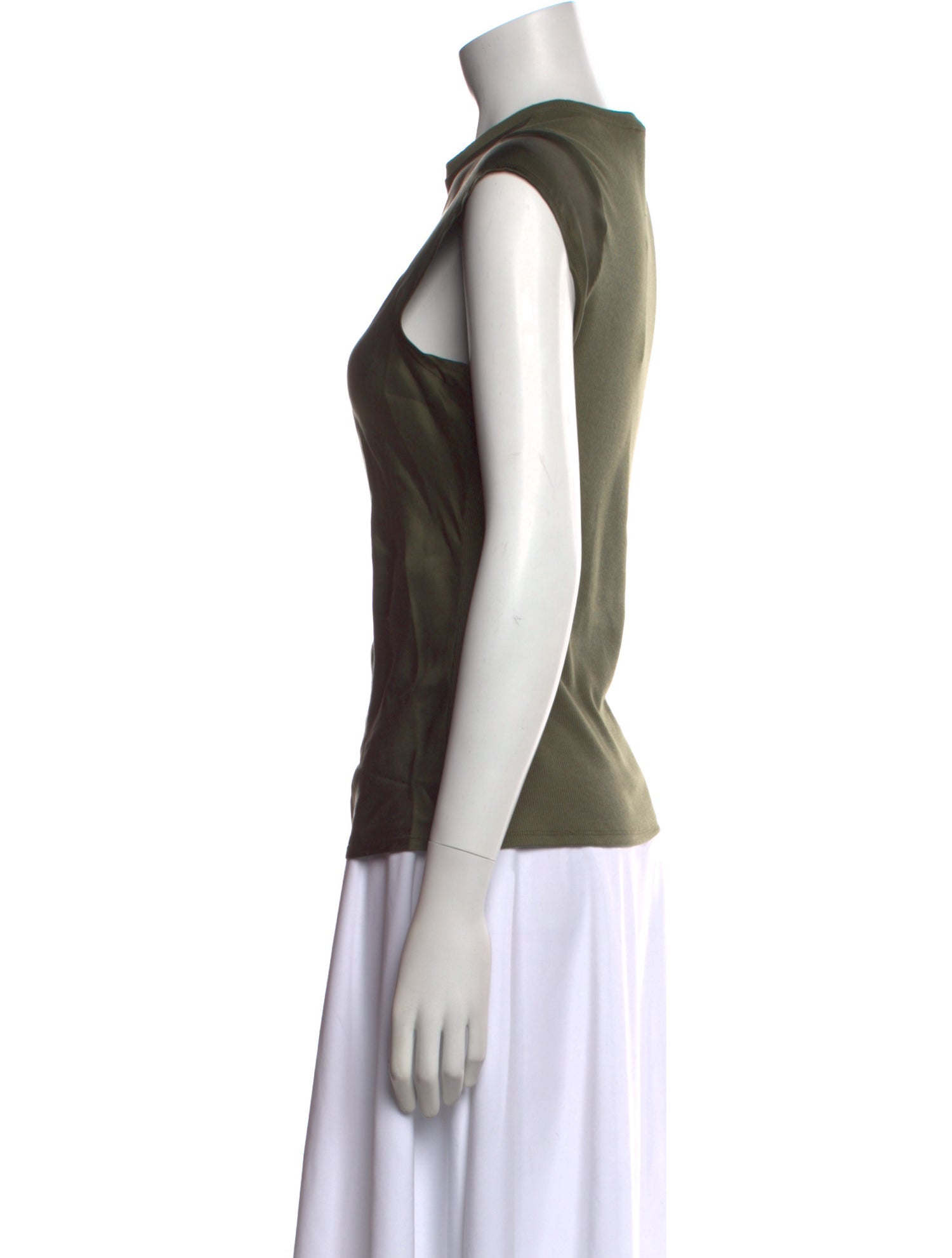 FRAME Silk Crew Neck Top w/ Tags