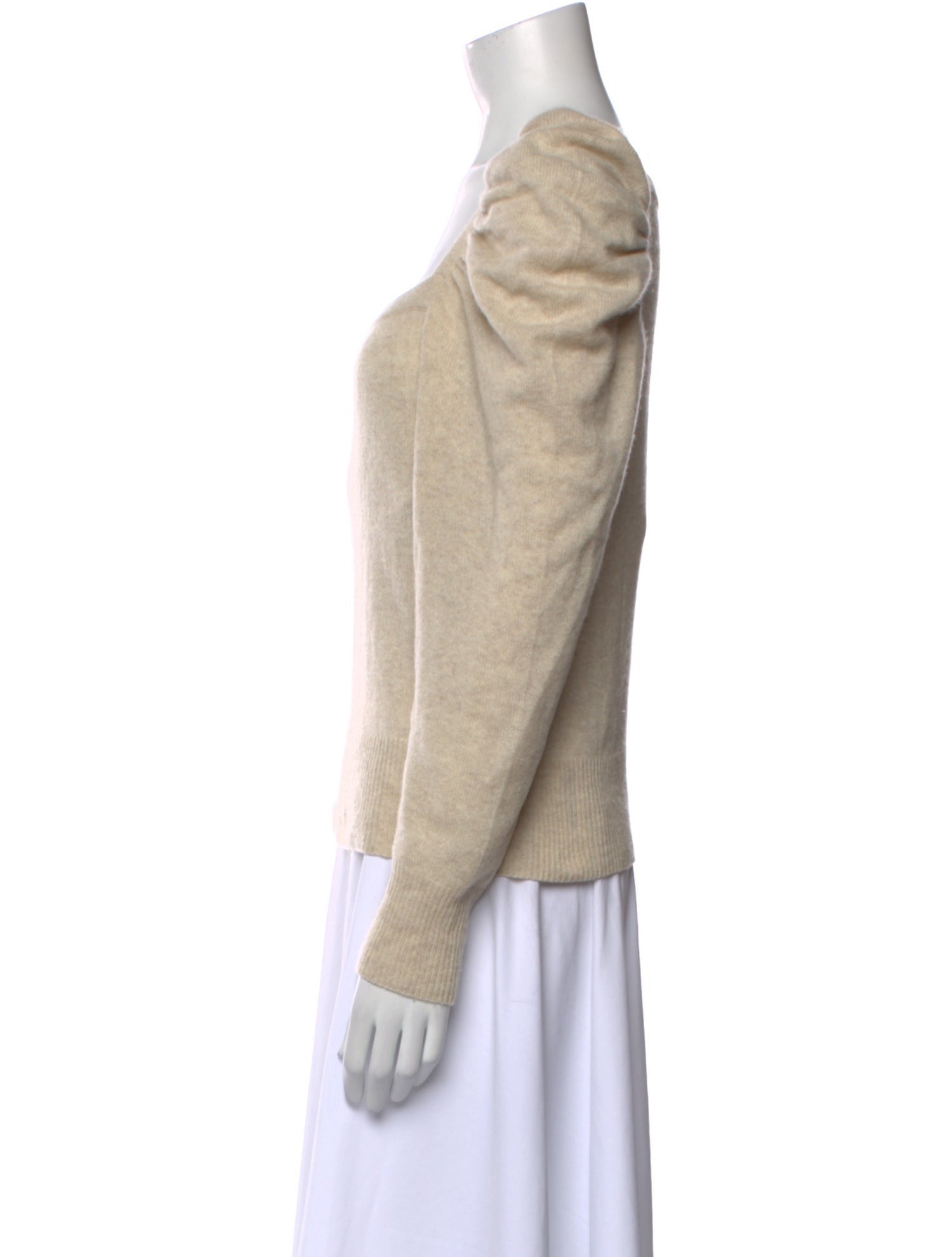 FRAME Cashmere Square Neckline Sweater