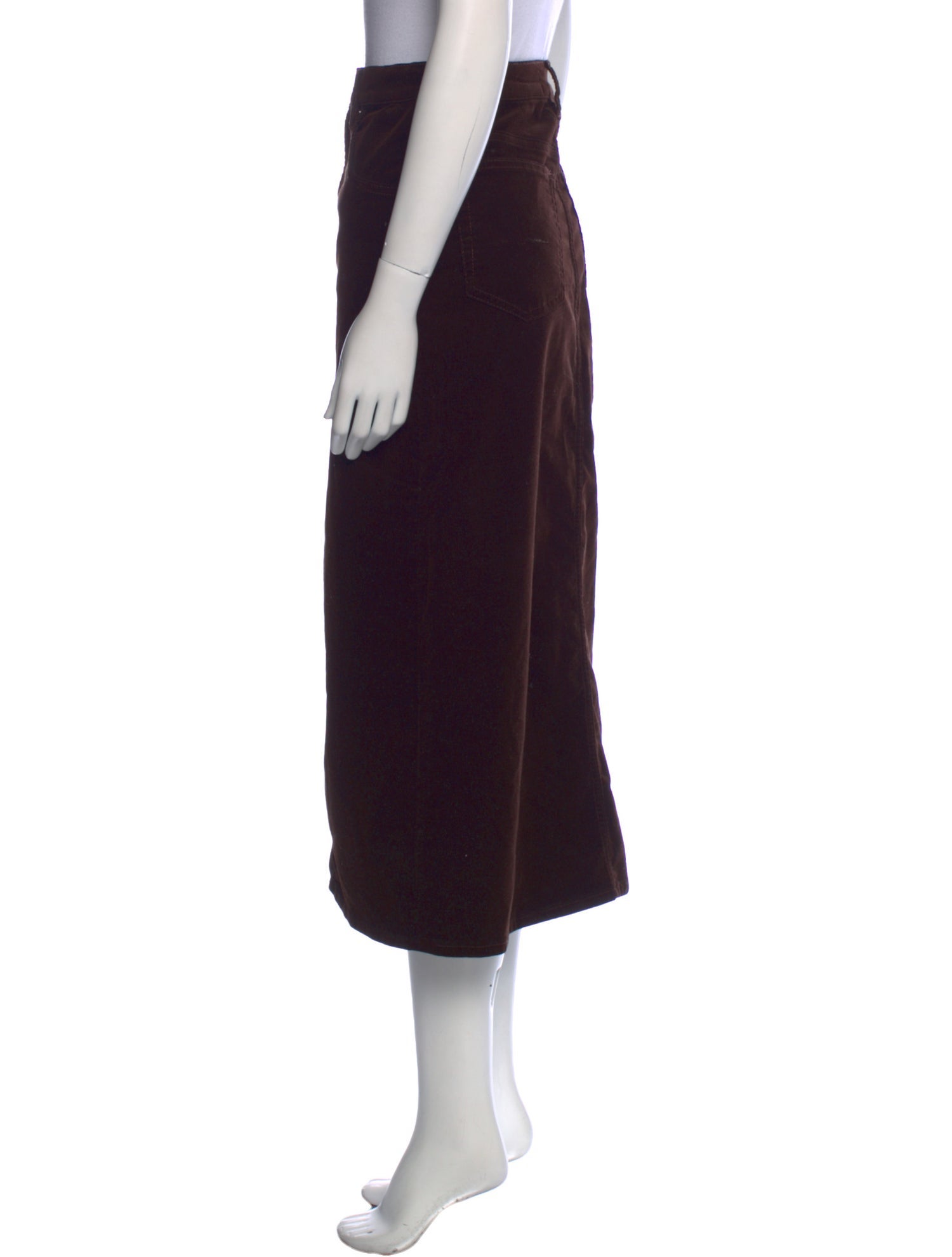 FRAME Midi Length Skirt