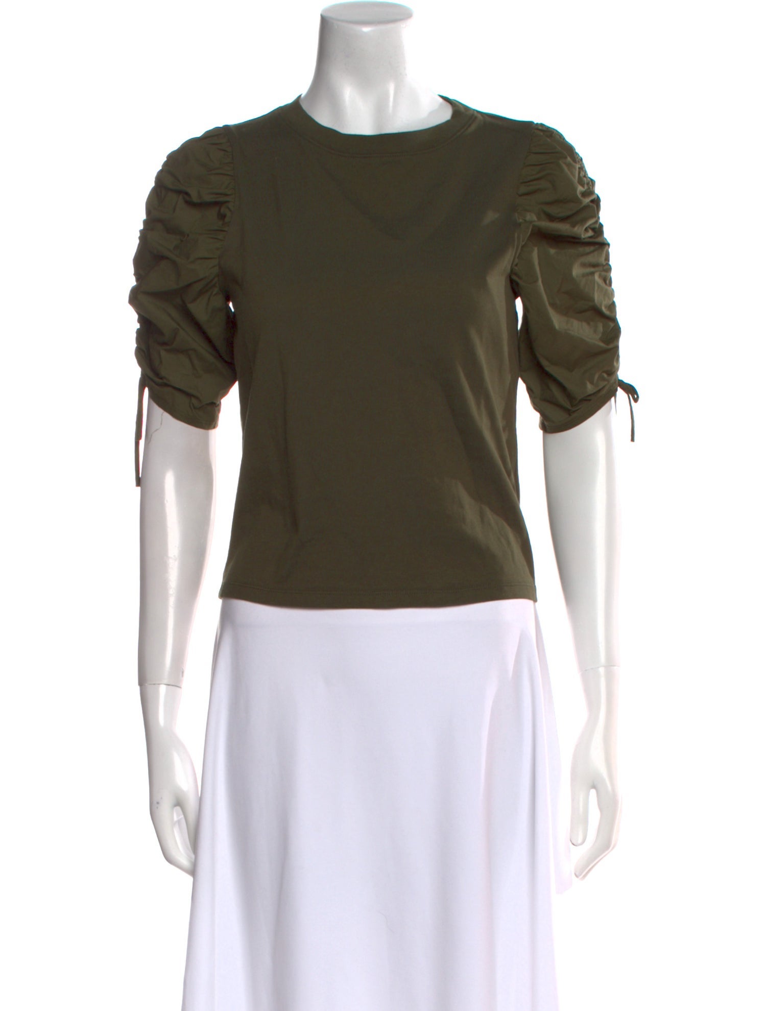 FRAME Crew Neck Short Sleeve Top