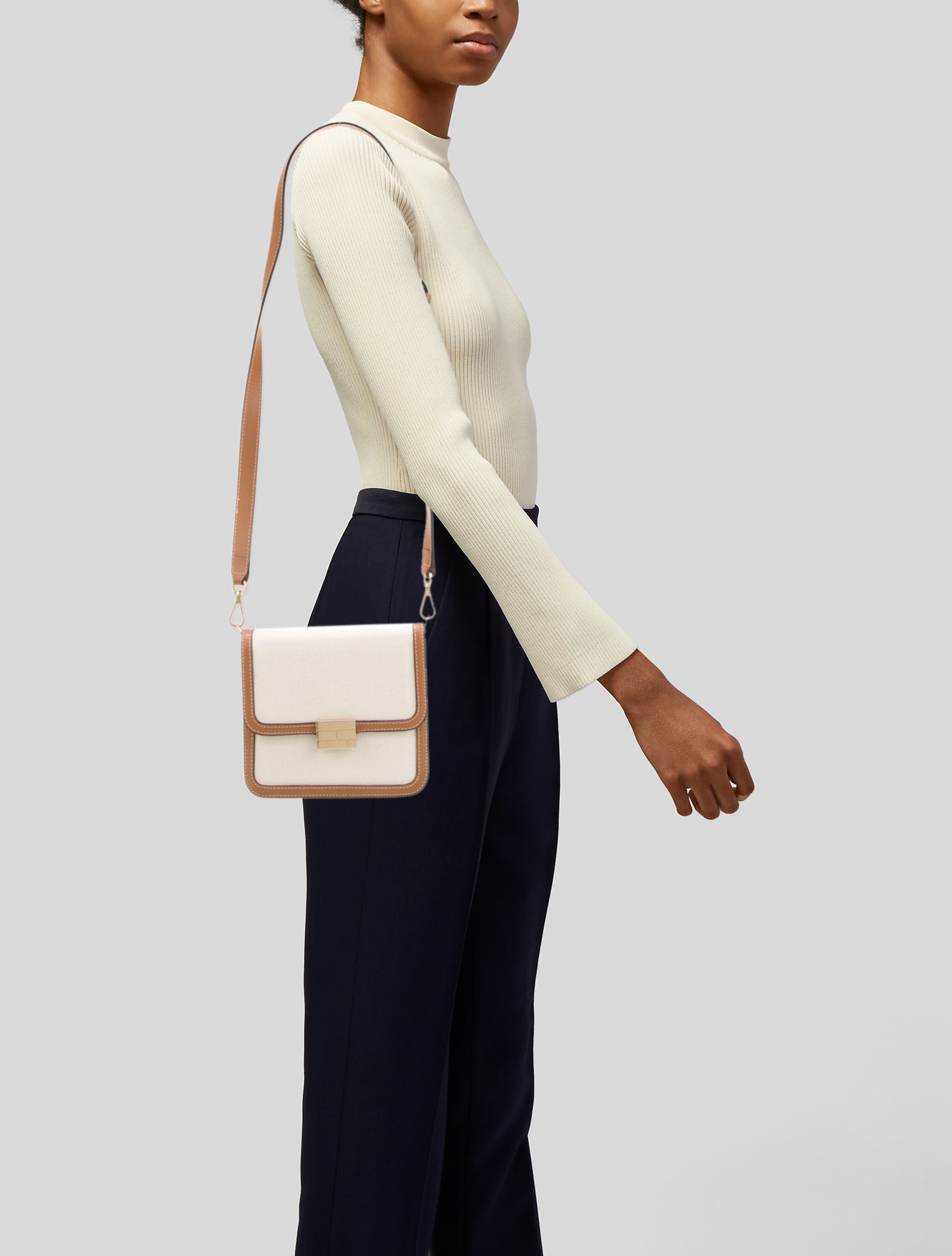 FRAME Canvas Crossbody Bag