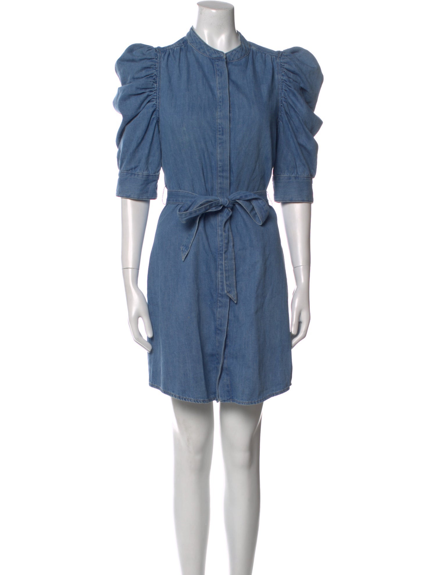 FRAME Crew Neck Mini Dress