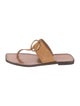 FRAME Suede Flip Flops