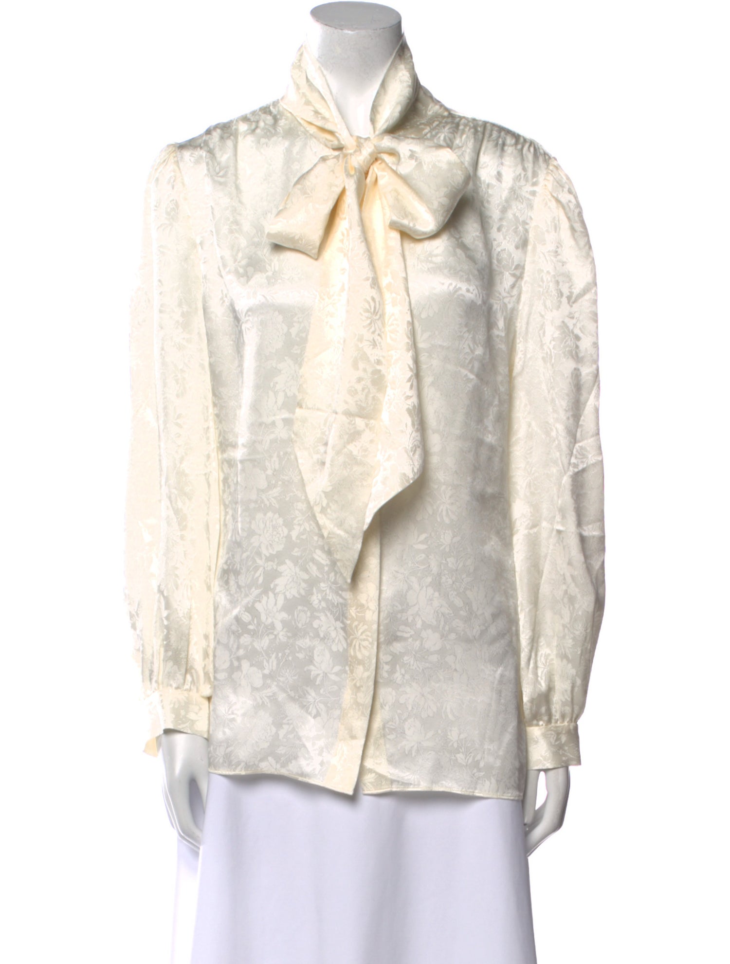 FRAME Silk Printed Button-Up Top w/ Tags