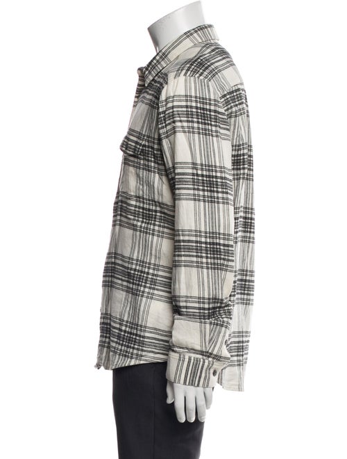 FRAME Plaid Print Jacket