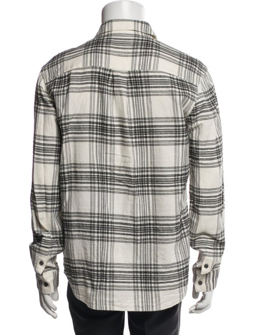 FRAME Plaid Print Jacket