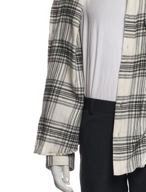 FRAME Plaid Print Jacket