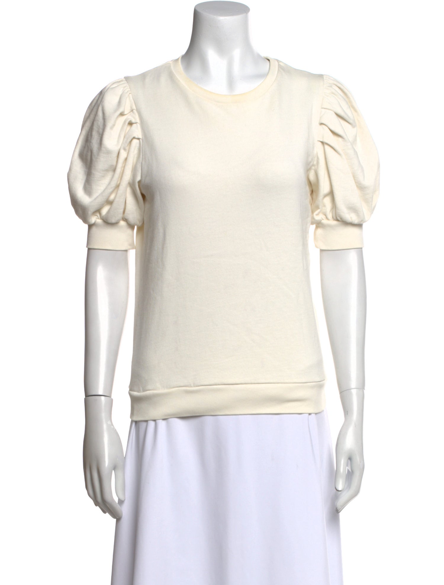 FRAME Crew Neck Short Sleeve Sweatshirt