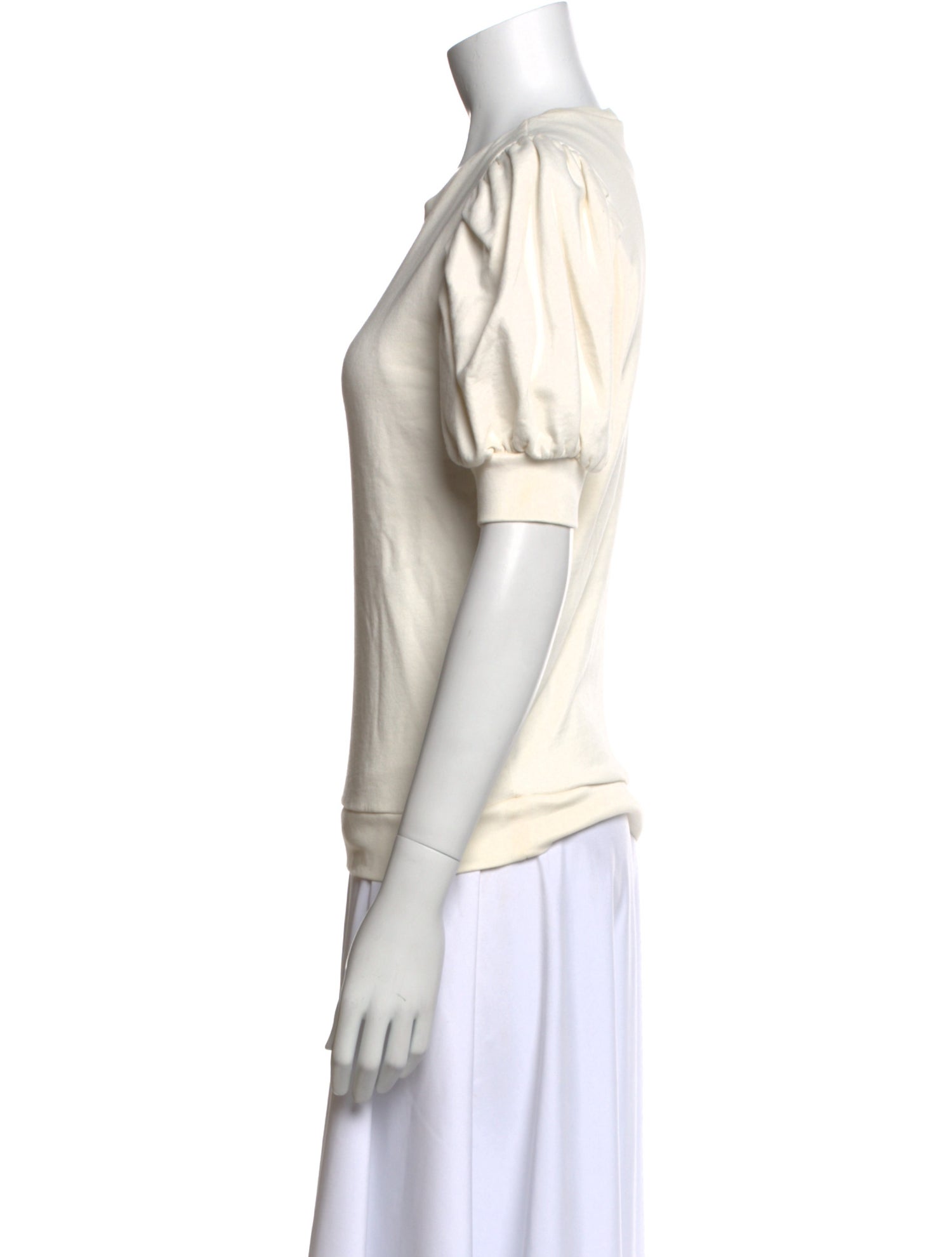 FRAME Crew Neck Short Sleeve Sweatshirt