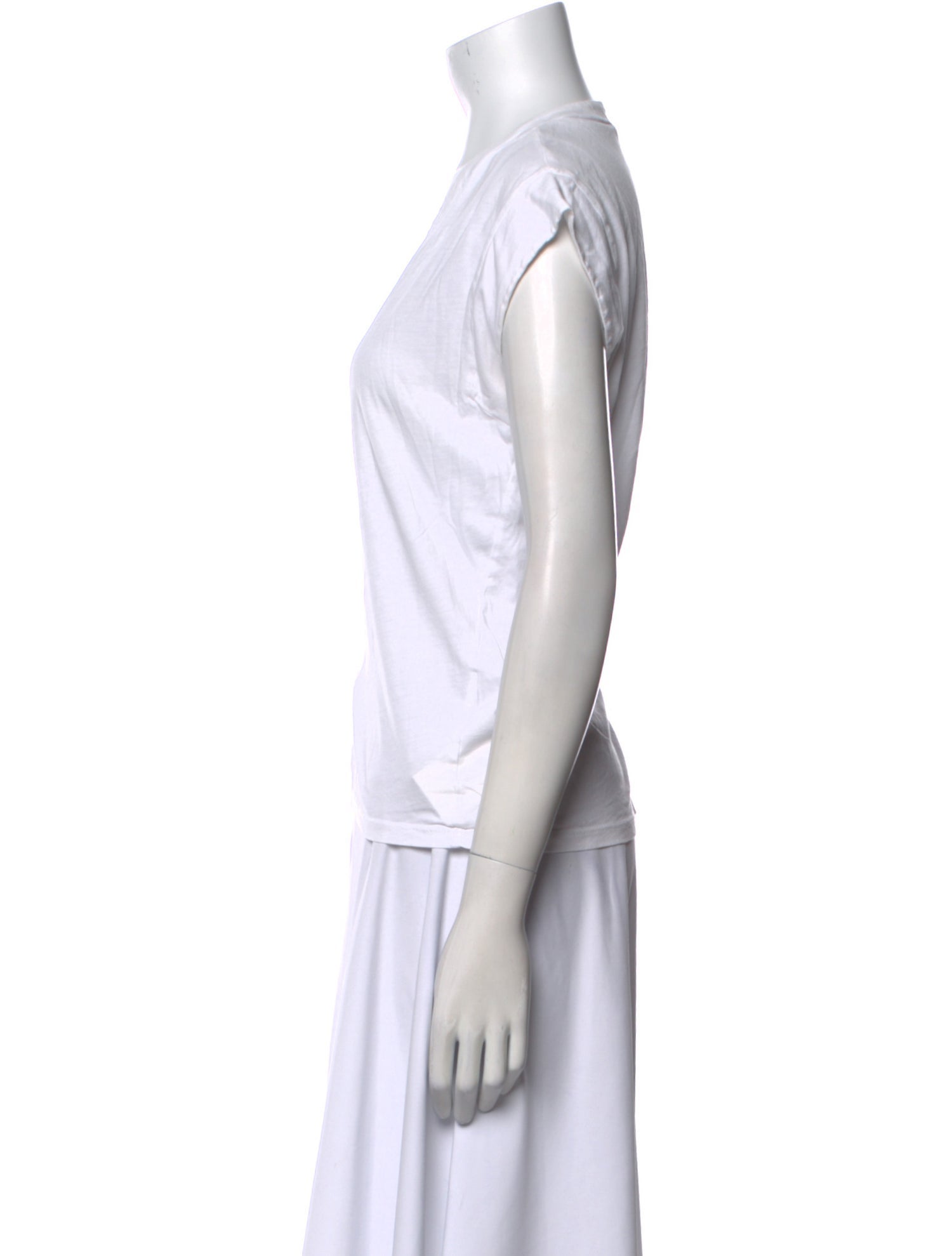 FRAME V-Neck Short Sleeve T-Shirt