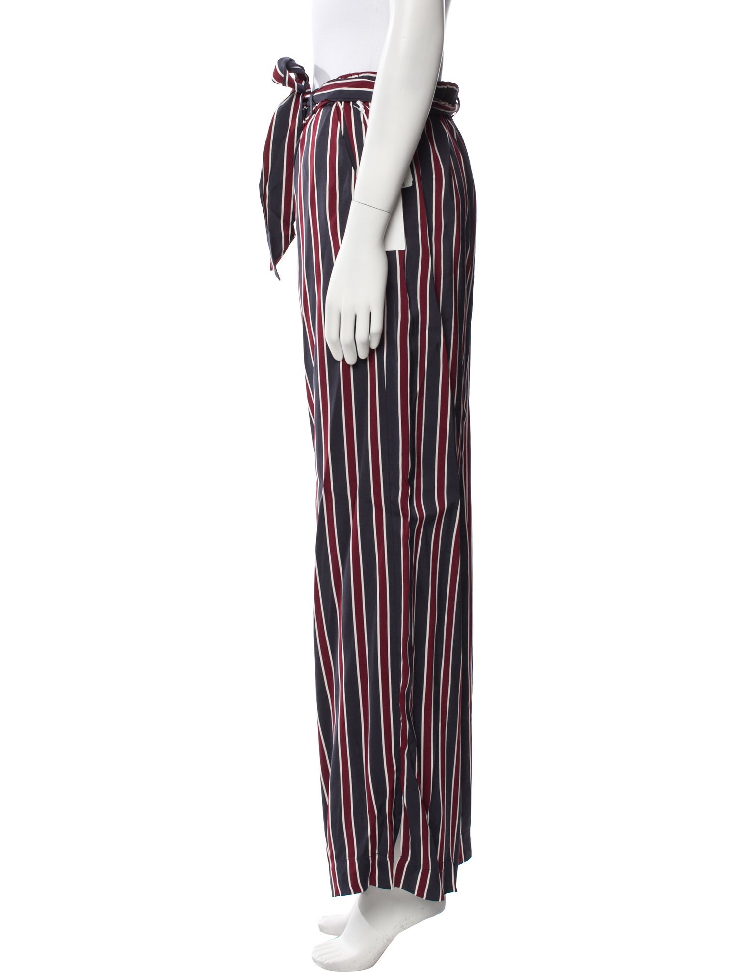 FRAME Striped Wide Leg Pants w/ Tags