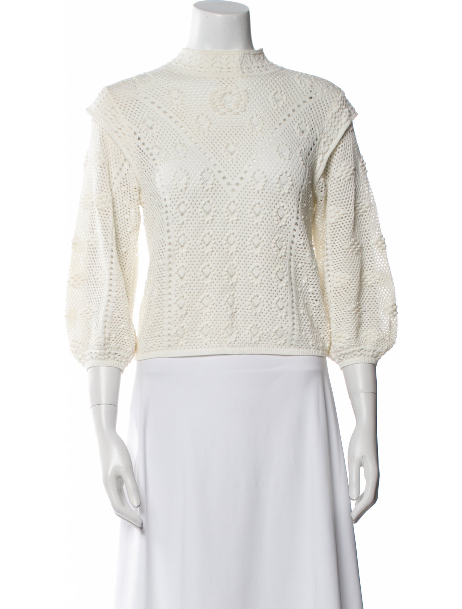 FRAME Mock Neck Sweater