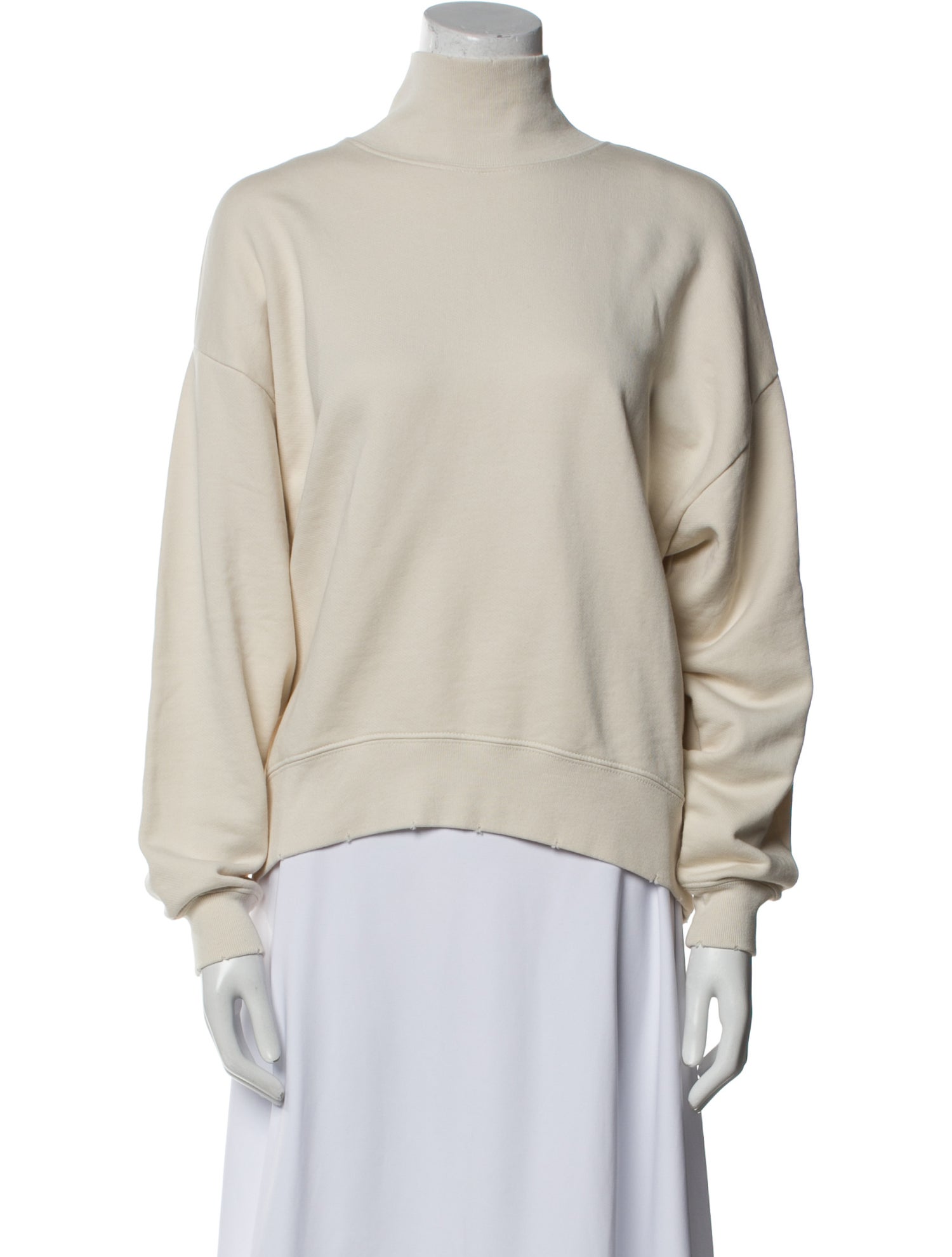 FRAME Turtleneck Long Sleeve Sweatshirt