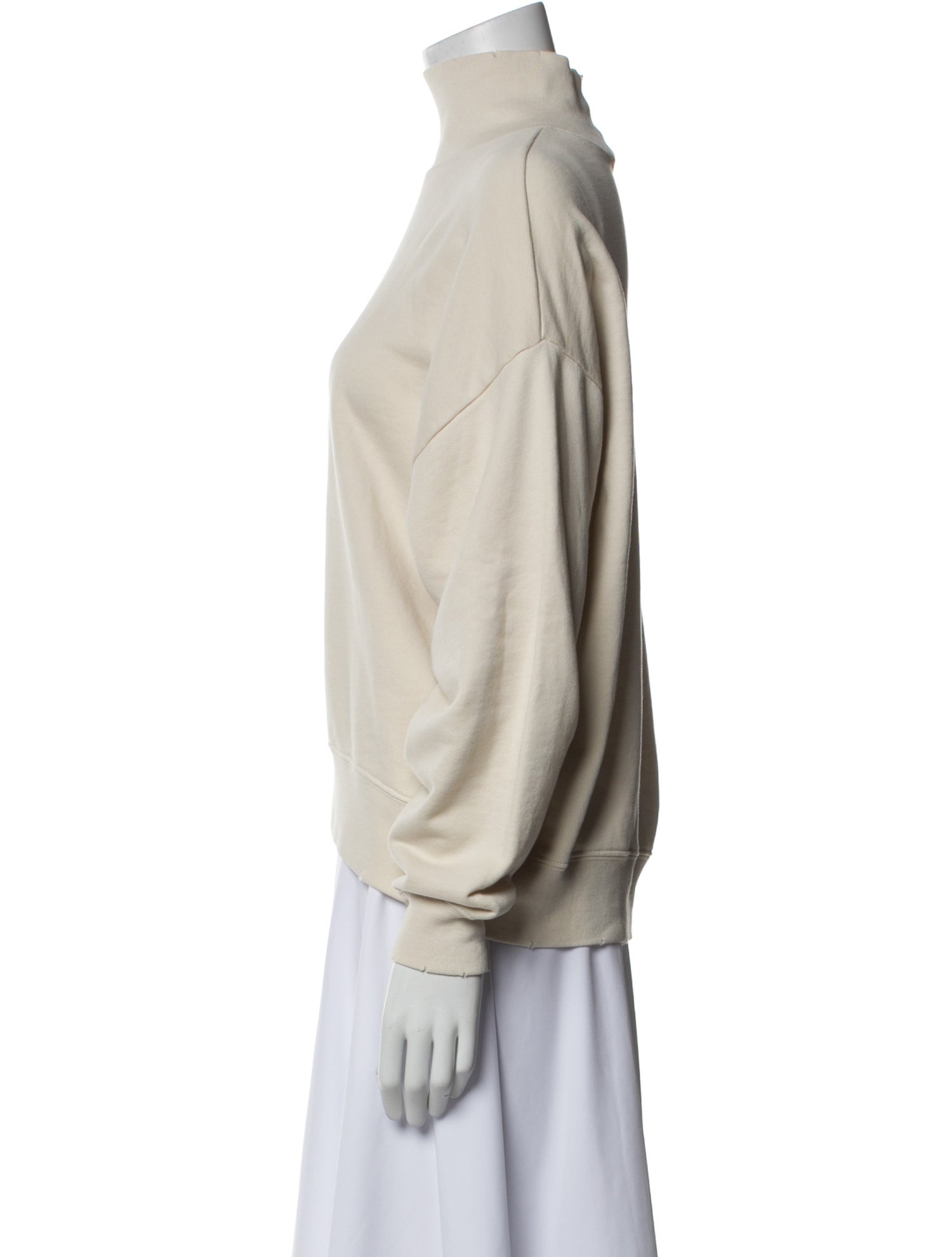 FRAME Turtleneck Long Sleeve Sweatshirt