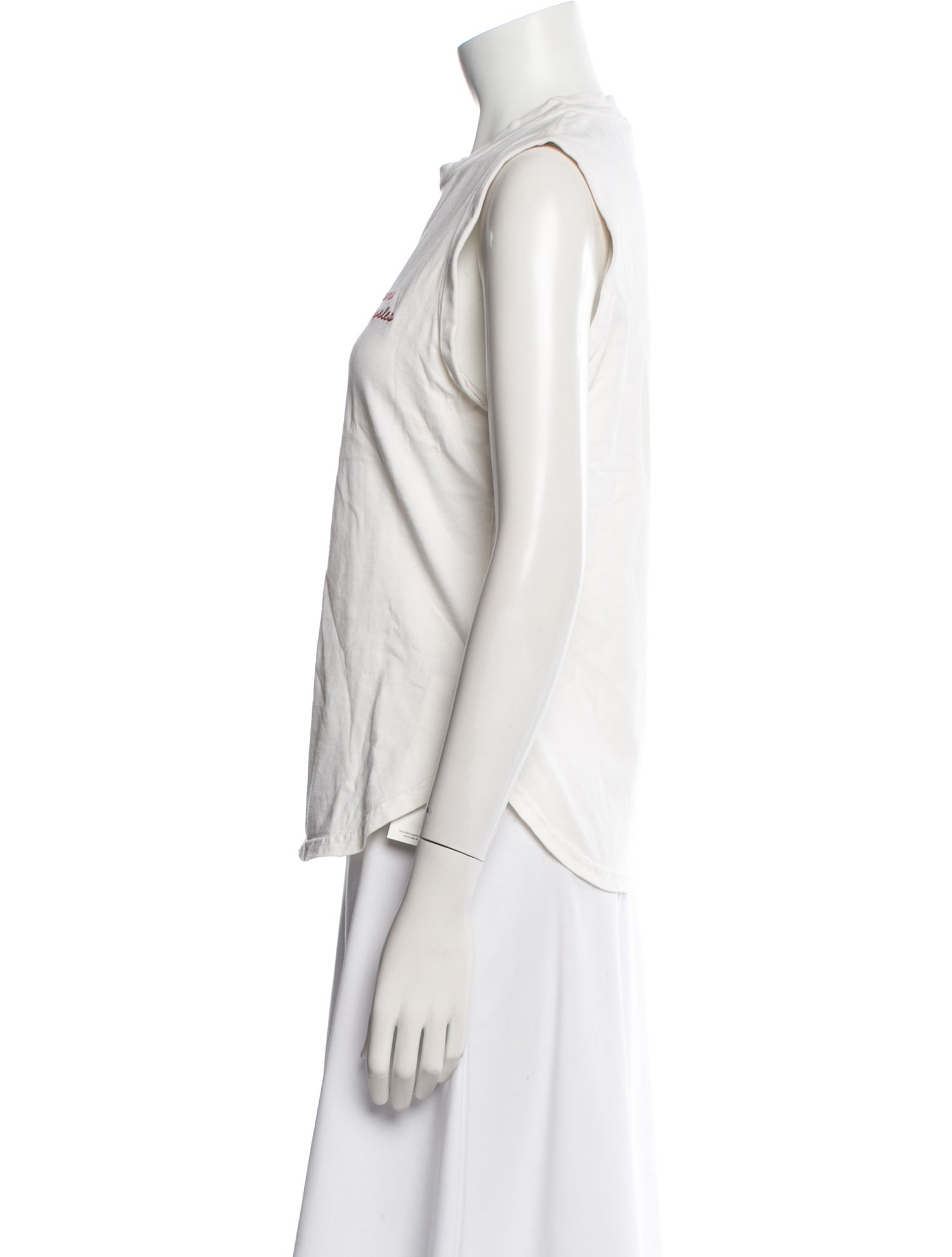 FRAME Crew Neck Sleeveless Top