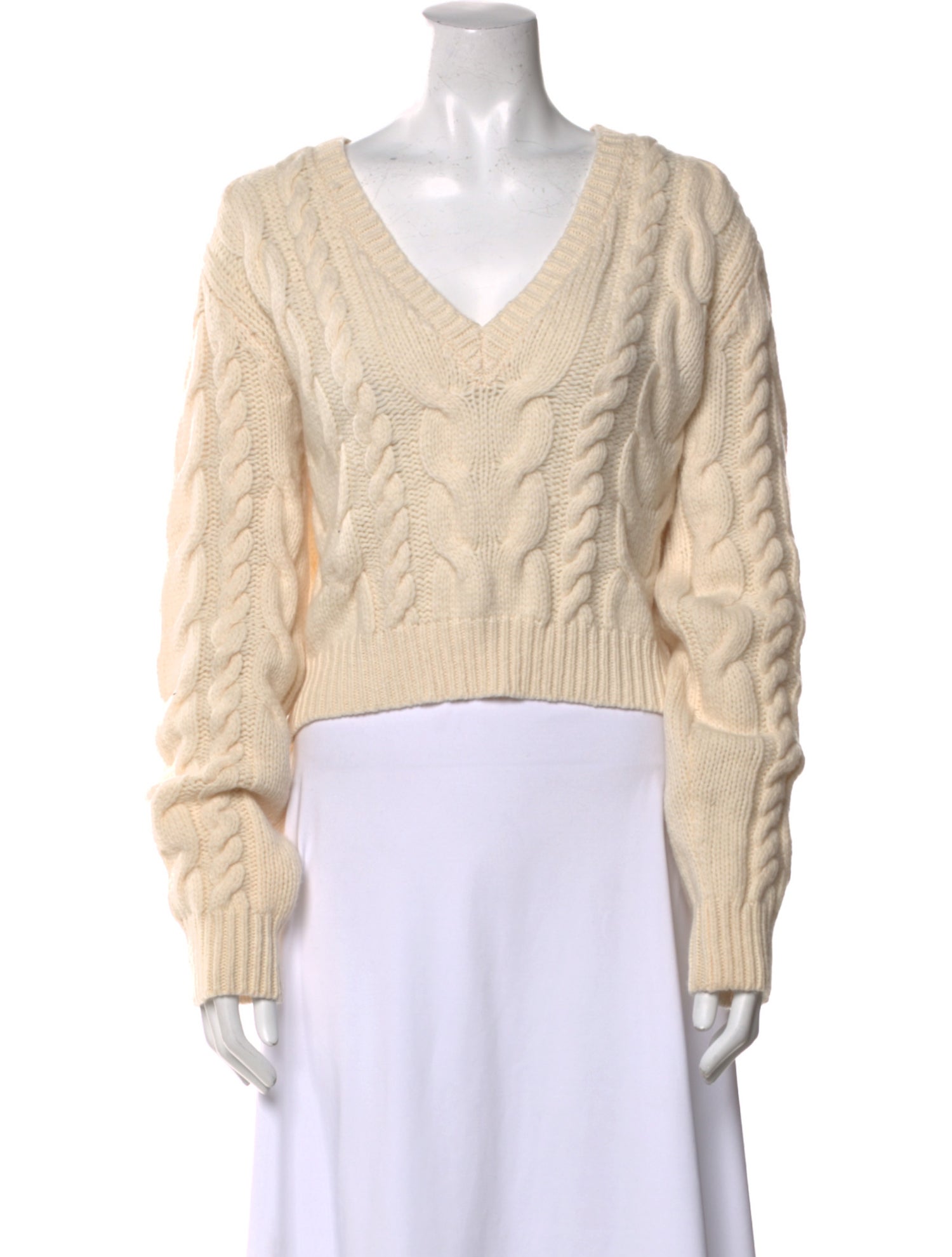 FRAME Merino Wool V-Neck Sweater