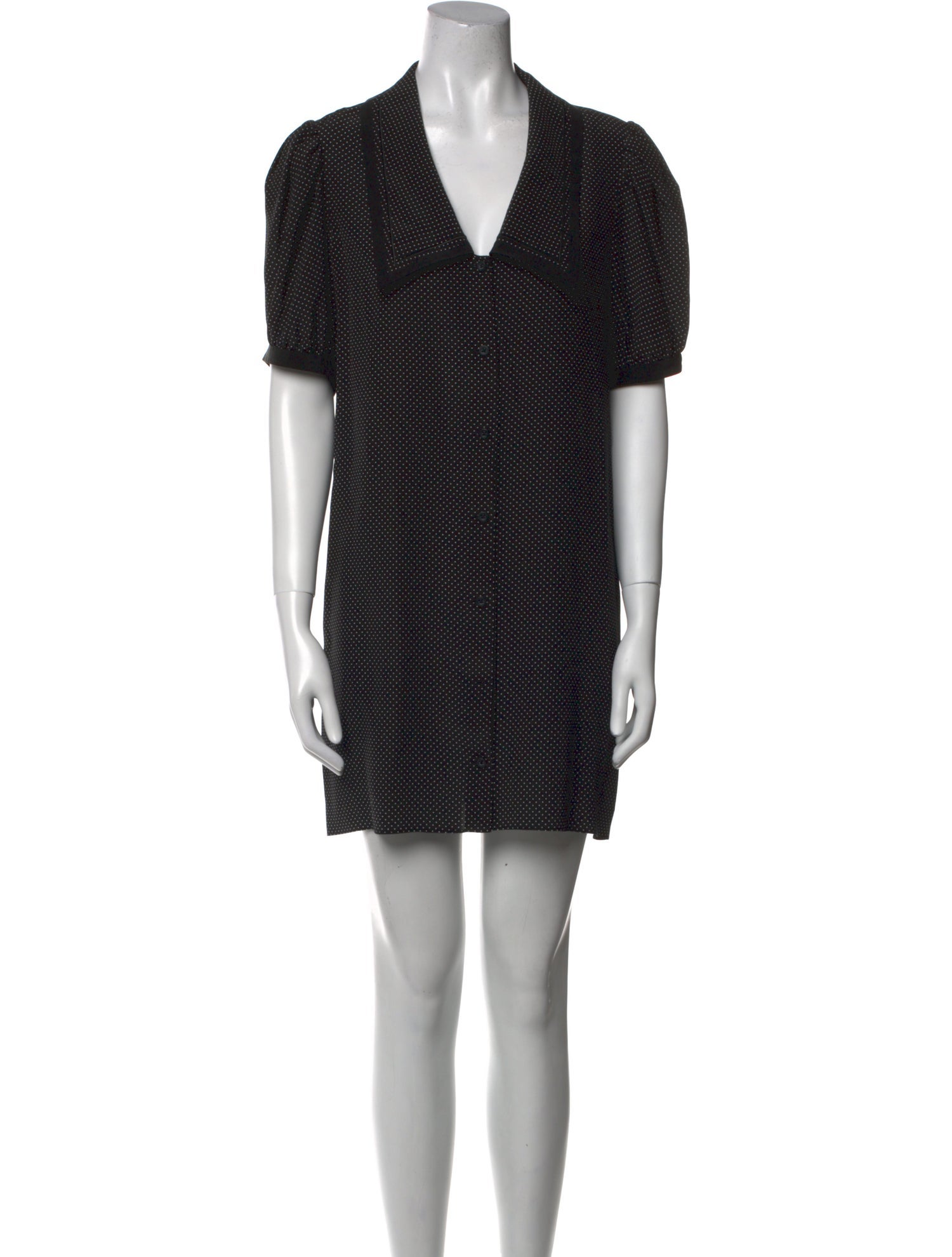 FRAME Silk Mini Dress