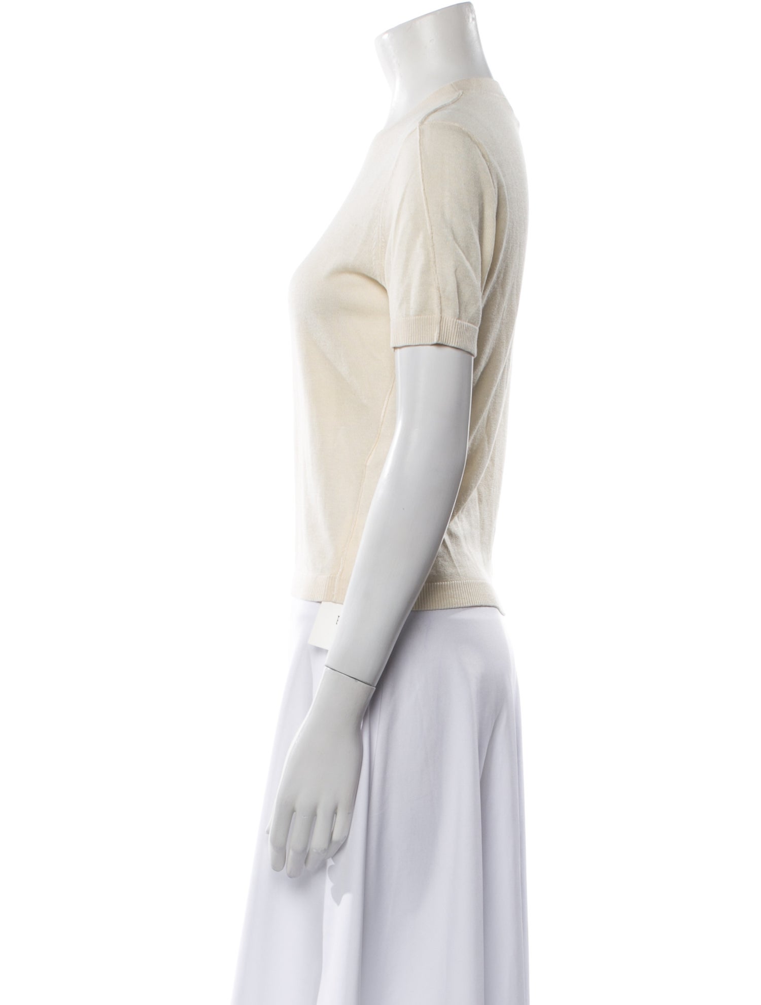 FRAME Silk Crew Neck Sweater