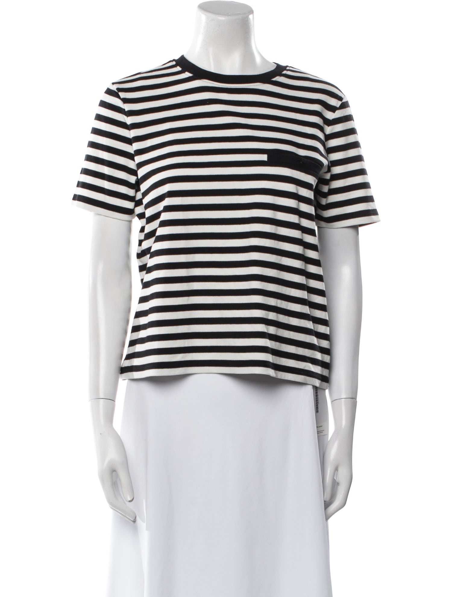 FRAME Striped Crew Neck T-Shirt w/ Tags
