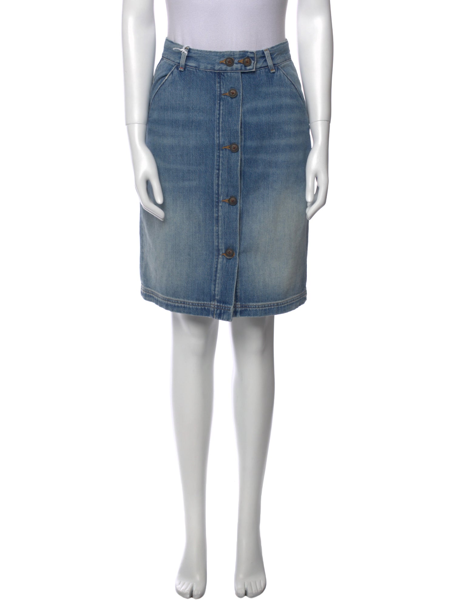 FRAME Knee-Length Skirt