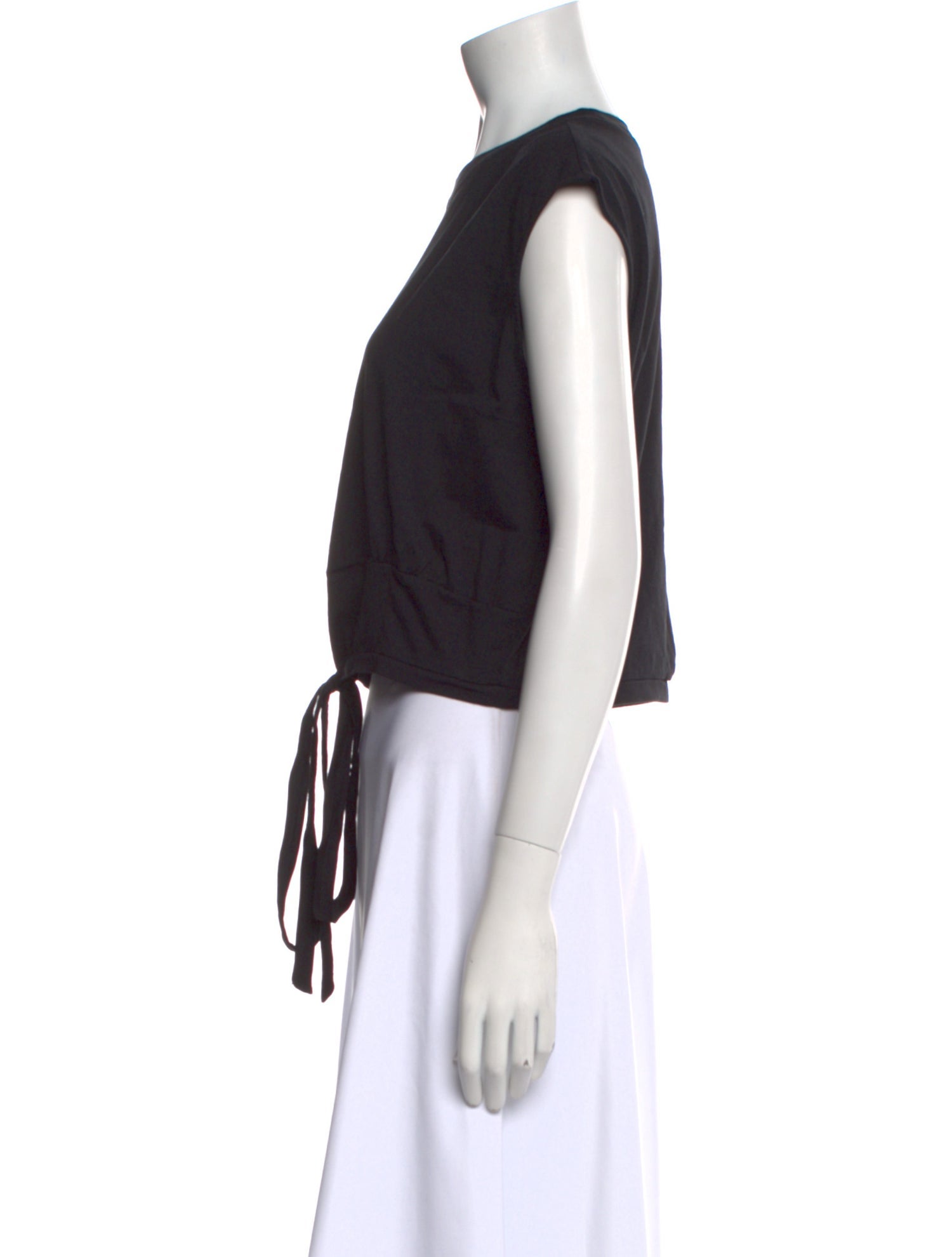 FRAME Crew Neck Short Sleeve Crop Top w/ Tags