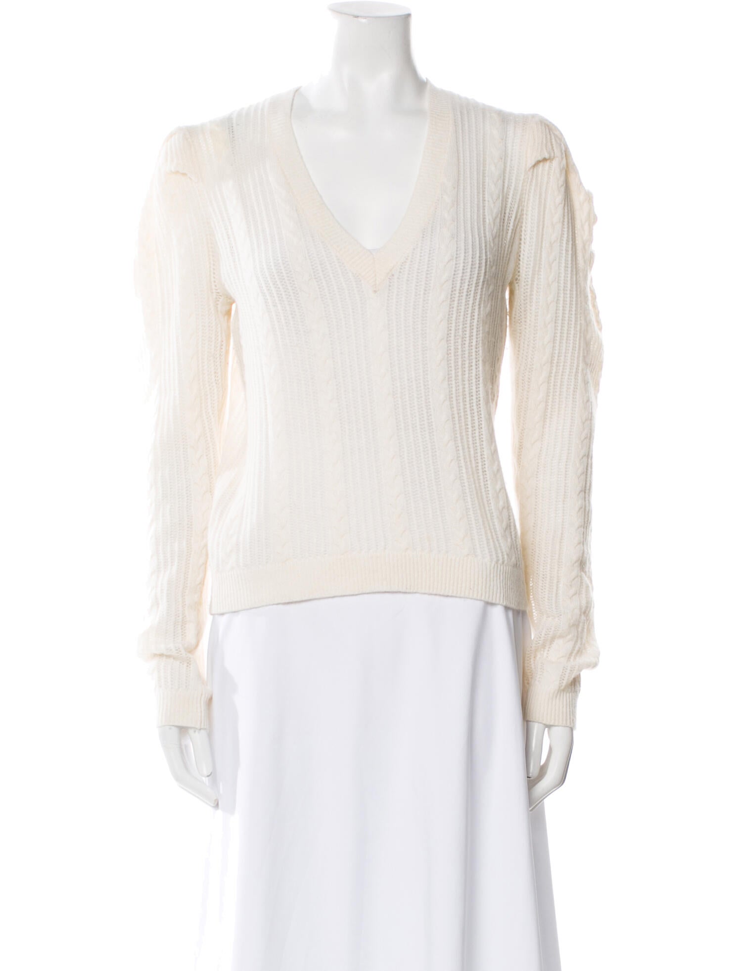 FRAME Cashmere V-Neck Sweater