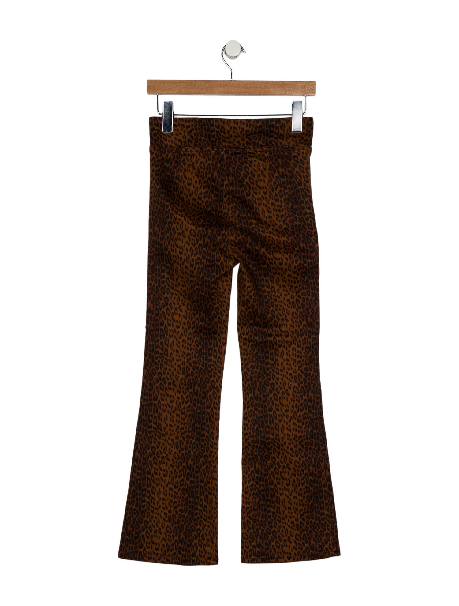 FRAME Animal Print Wide Leg Pants