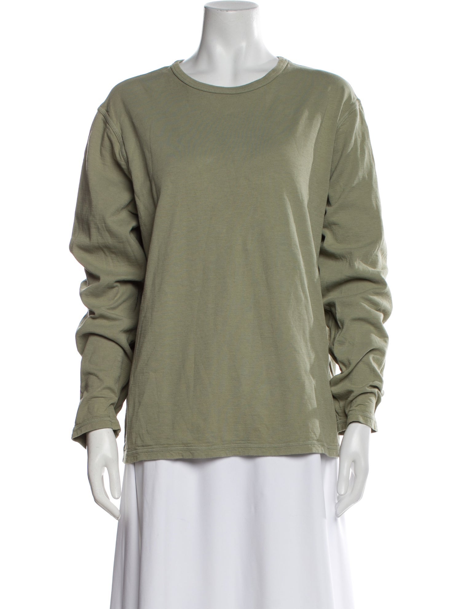 FRAME Crew Neck Long Sleeve Sweatshirt