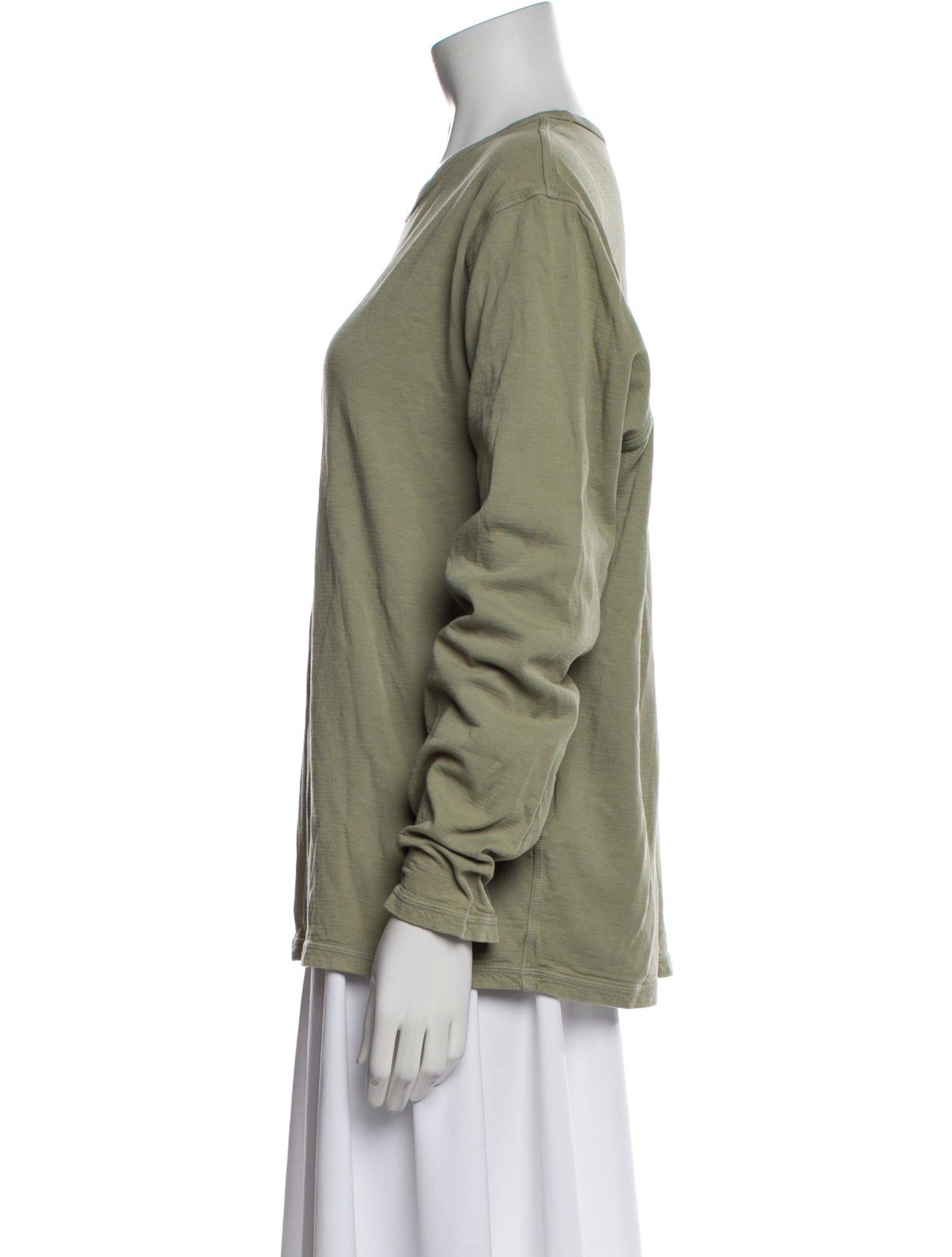 FRAME Crew Neck Long Sleeve Sweatshirt