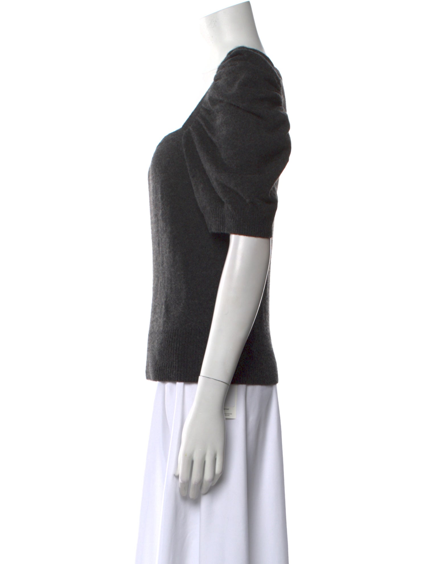 FRAME Cashmere Square Neckline Sweater