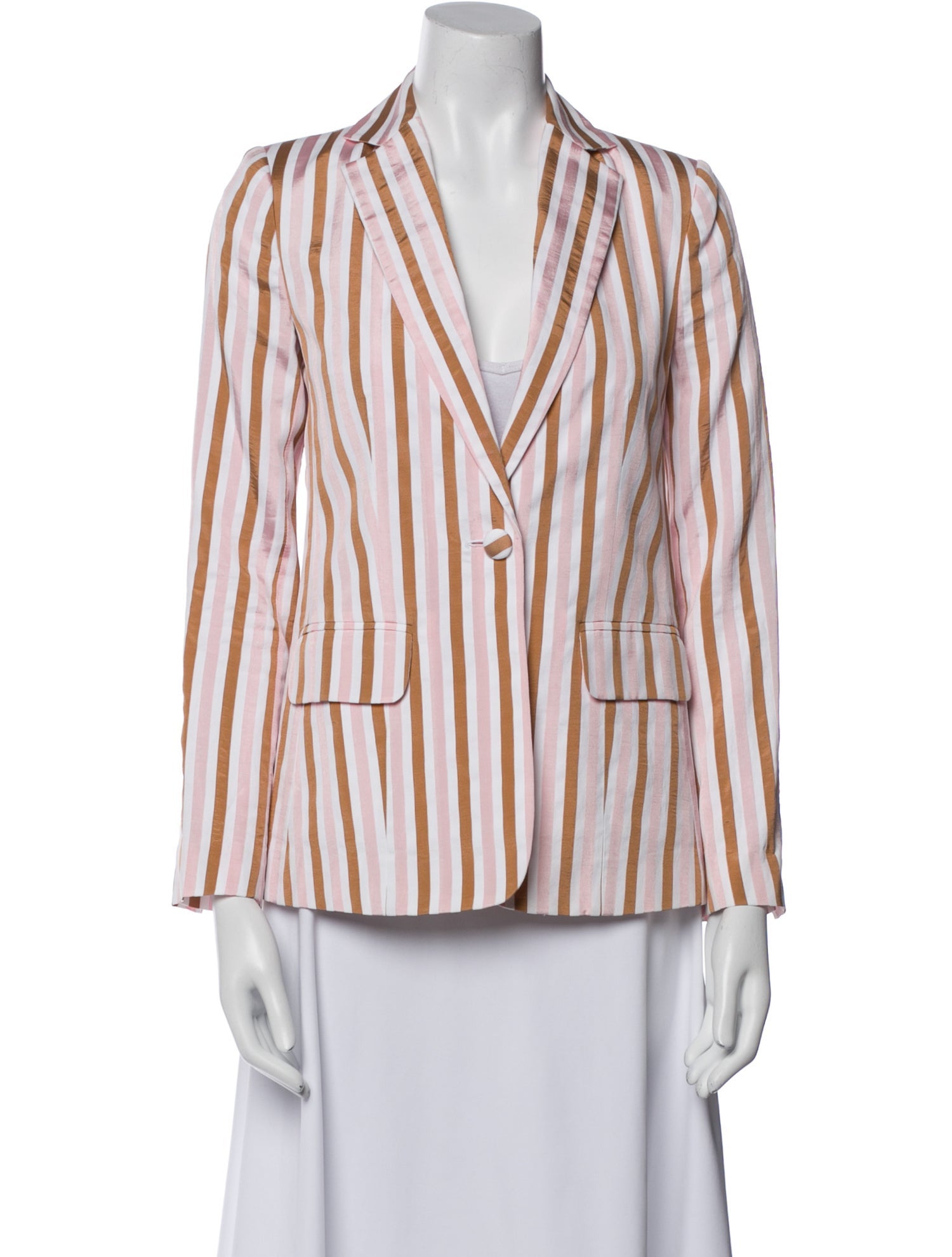 FRAME Striped Blazer
