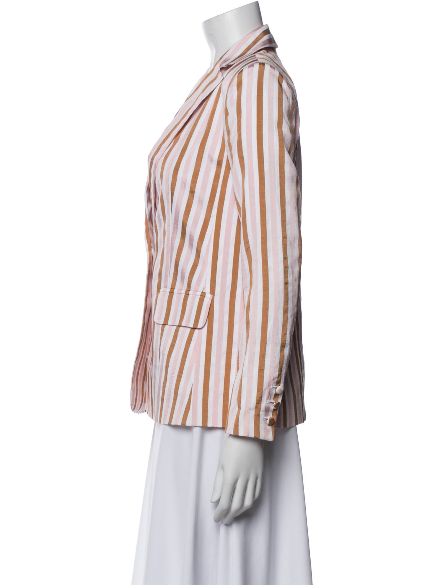 FRAME Striped Blazer