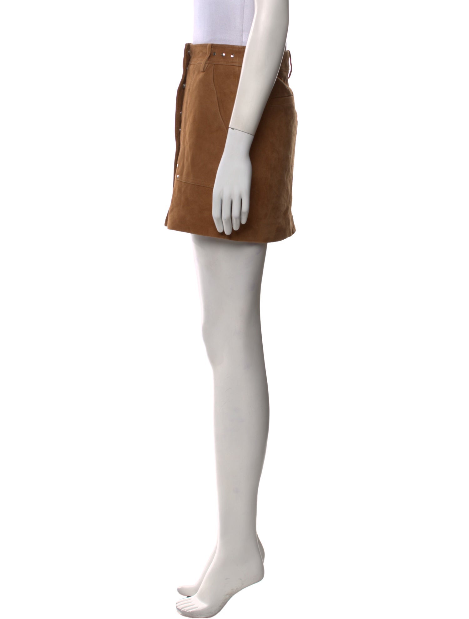 FRAME Suede Mini Skirt w/ Tags