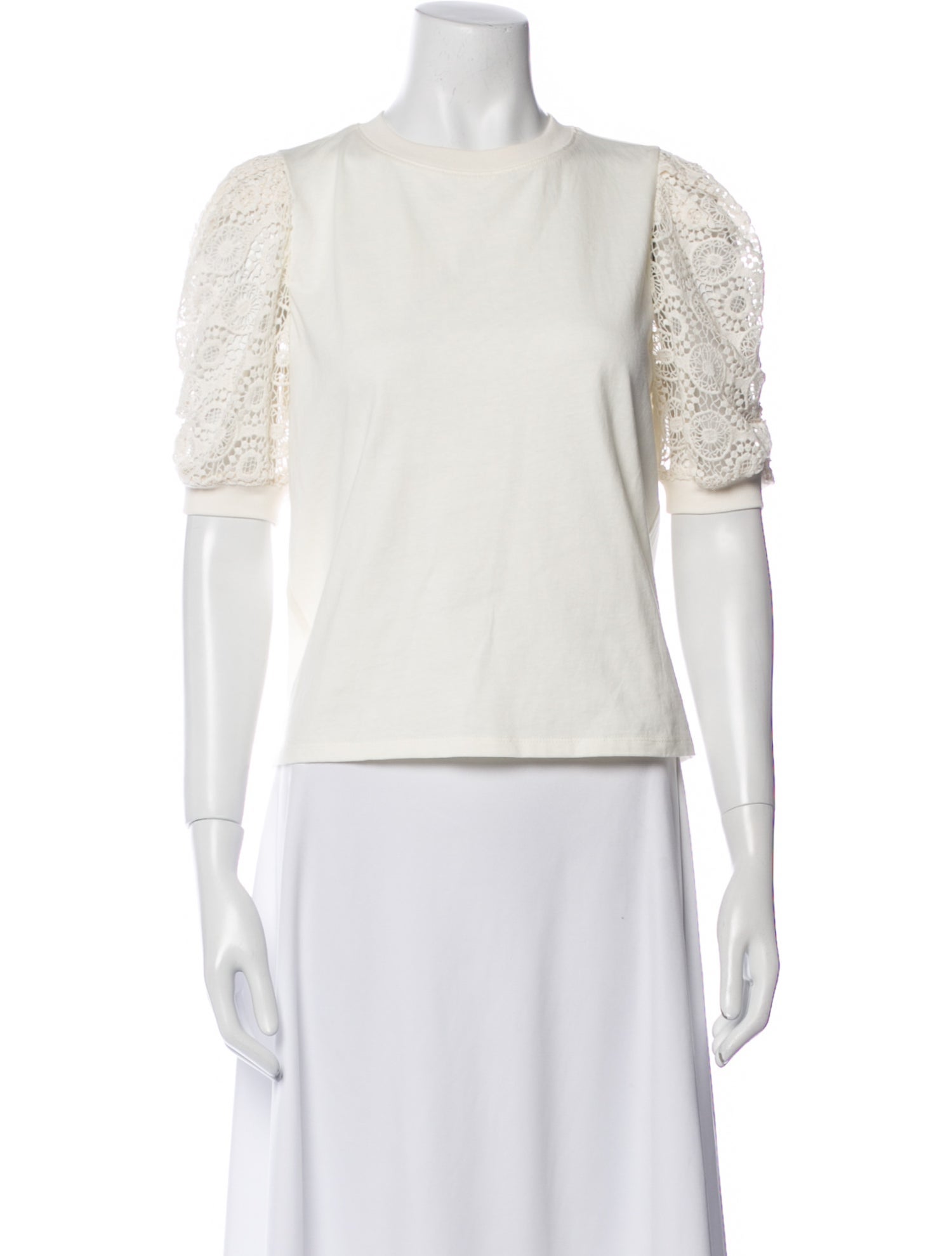 FRAME Crew Neck Short Sleeve Top