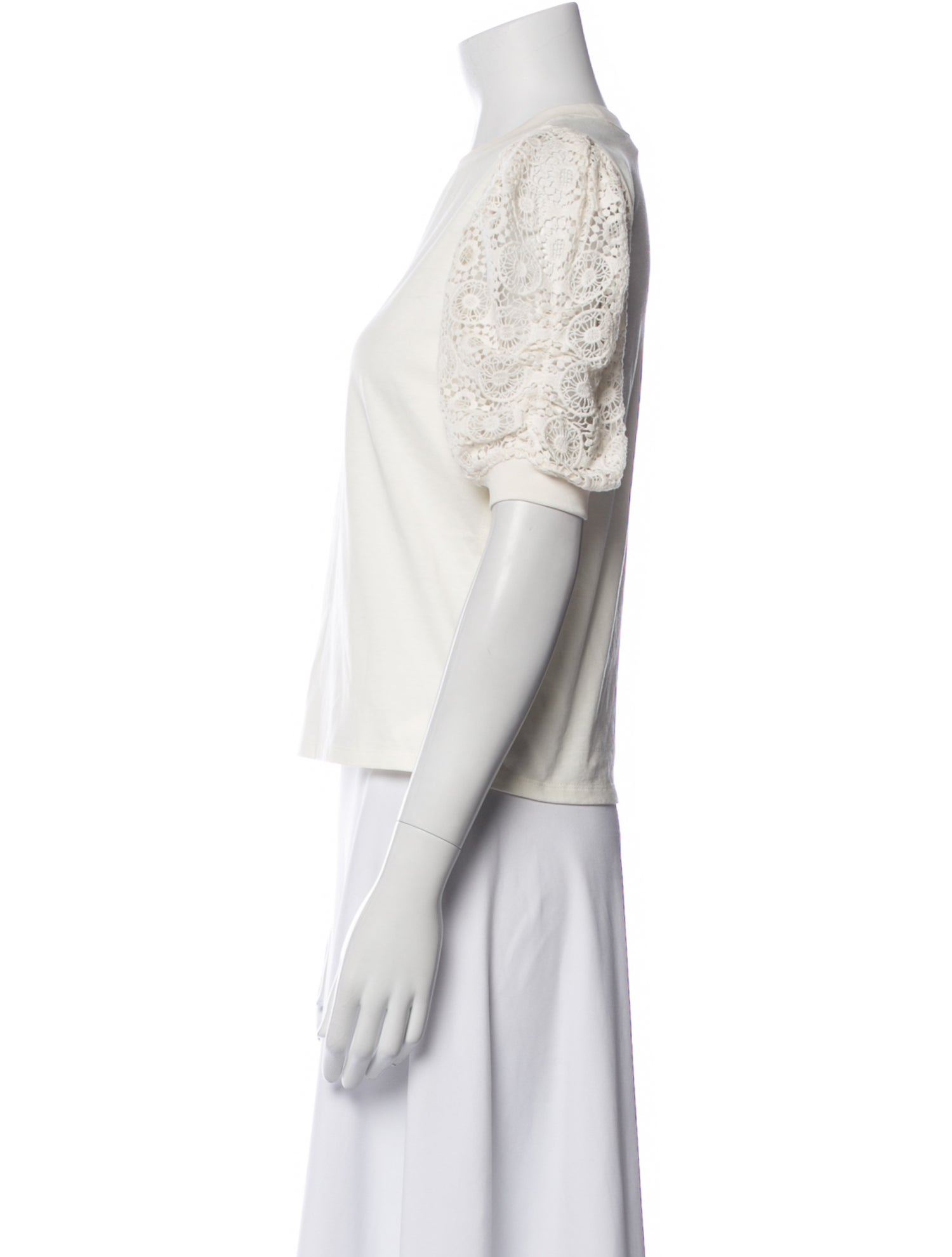 FRAME Crew Neck Short Sleeve Top