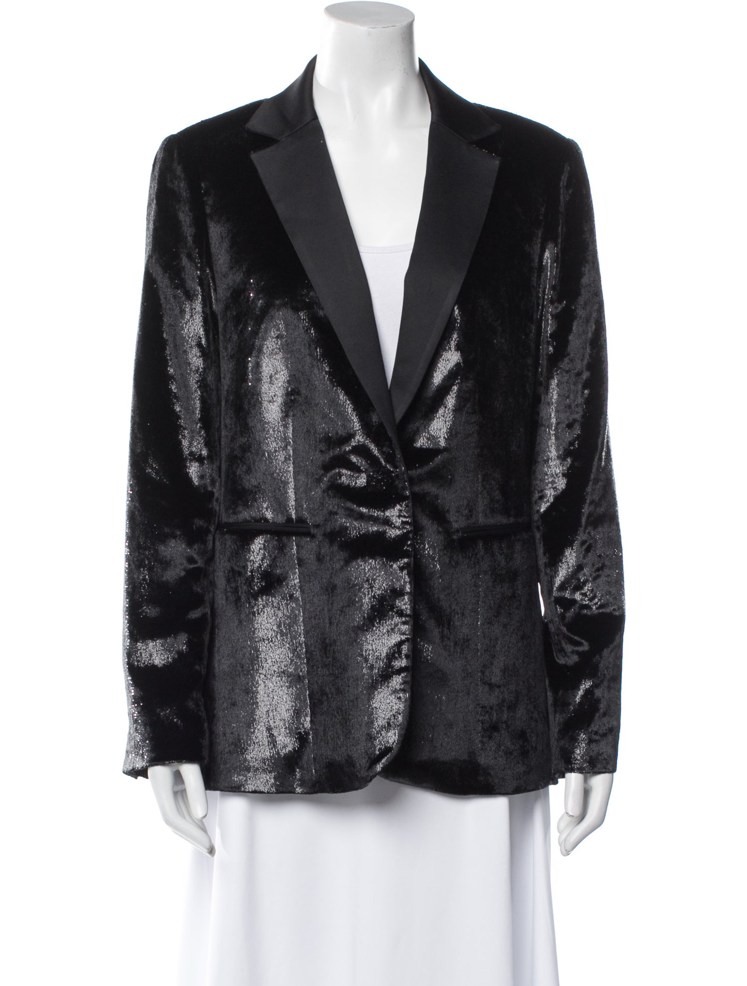 FRAME Colorblock Pattern Blazer