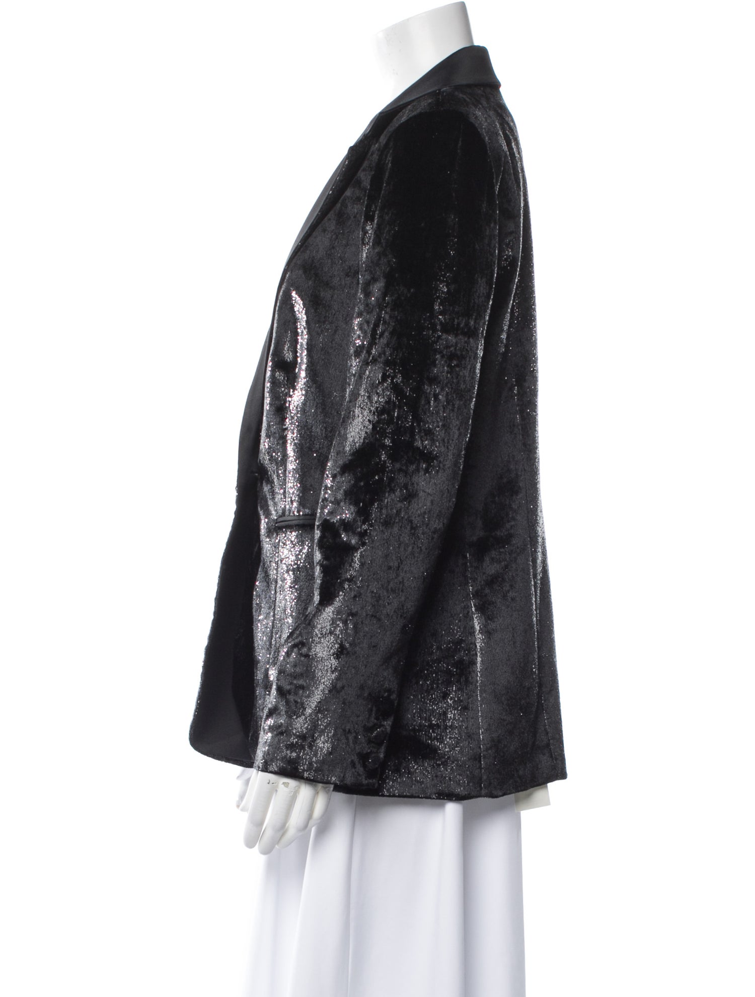 FRAME Colorblock Pattern Blazer