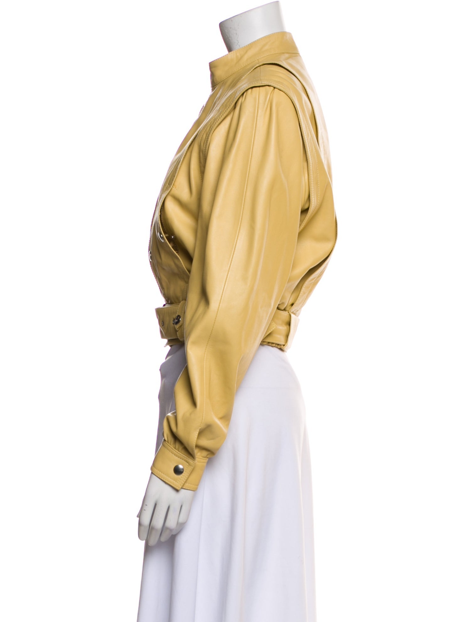 FRAME Lambskin Bomber Jacket