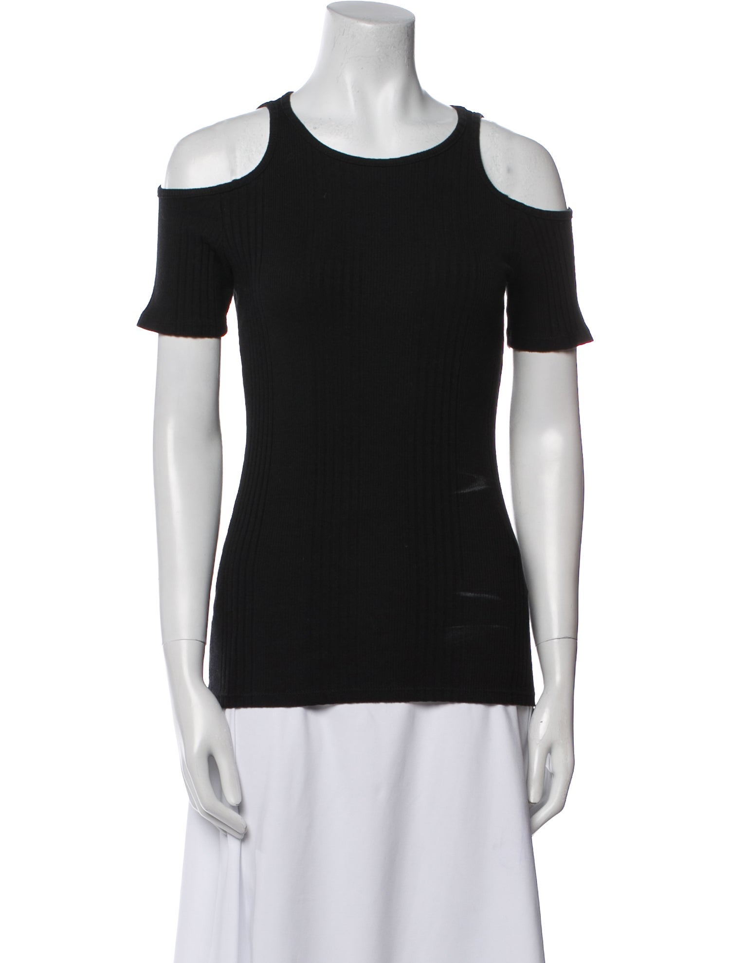 FRAME Scoop Neck Short Sleeve T-Shirt